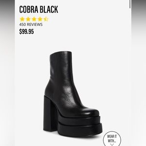 Steve Madden Cobra Platform Boots